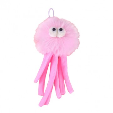 Фото2.Восьминіг плюшевий на резинці з присоскою, 6 см